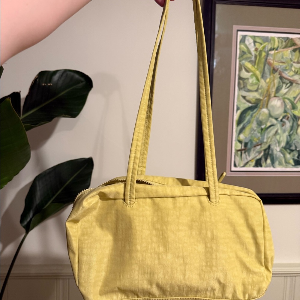 Baggu bowler bag - butter yellow